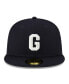 ფოტო #4 პროდუქტის Men's Navy Homestead Grays Turn Back The Clock 59FIFTY Fitted Hat