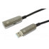 Techly ICOC-U3AMF-HY-100 - 100 m - USB A - USB A - USB 3.2 Gen 1 (3.1 Gen 1) - 5000 Mbit/s - Black