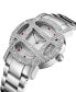 ფოტო #2 პროდუქტის Women's Olympia Silver-Tone Stainless Steel Watch, 38mm