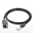 Фото #8 товара Przedłużacz do kabla skrętki FTP Ethernet RJ45 Cat 6 1000 Mbps 3m czarny