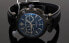 Versace Aion Chronograph Herrenuhr Schwarz Leder Schwarz Stahl 45mm