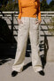 Фото #3 товара Широкие брюки с высокой посадкой ZARA