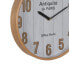 Фото #3 товара Настенное часы Белый Натуральный Деревянный Стеклянный 32 x 32 x 4,5 cm