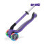 3-wheel scooter Globber Foldable Lights Violet Jr 437-103