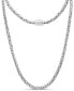 ფოტო #1 პროდუქტის Borobudur Round 4mm Chain Necklace in Sterling Silver