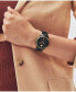 ფოტო #4 პროდუქტის Women's Bold Verso Swiss Quartz Black Ceramic Bracelet Watch 39mm