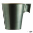 Mug Luminarc Flashy Green 80 ml Glass (24 Units)