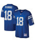 Фото #4 товара Men's Peyton Manning Royal Indianapolis Colts Legacy Replica Jersey