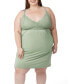 Фото #1 товара Plus Size Lucille Lace Nursing Nightgown - With Clip Down Cups