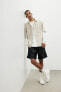 Фото #1 товара Relaxed Fit Coated Shorts