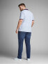 Фото #2 товара Джинсы Jack & Jones Plus Slim Fit JJITIM JJORIGINAL 12153646 Blue Denim для мужчин