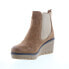 Фото #7 товара Diba True Nir Vana 75815 Womens Brown Suede Slip On Ankle & Booties Boots 7