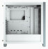 Corsair iCUE 4000X RGB - Midi Tower - PC - White - ATX - Plastic - Steel - Tempered glass - Gaming