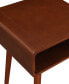 18.75" Medium-Density Fiberboard Napa End Table with Shelf