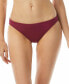Фото #1 товара MICHAEL MICHAEL KORS 283861 Women's Burgundy Stretch Bikini Bottom, Size MD