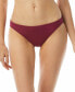 MICHAEL MICHAEL KORS 283861 Women's Burgundy Stretch Bikini Bottom, Size MD