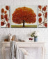 Фото #2 товара 'November' 3 Panel Botanical Canvas Wall Art Set,30x60"