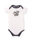 Baby Boys Baby Cotton Bodysuits 5pk, Dog