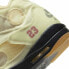 Фото #6 товара Кроссовки высокие белого цвета Nike Air Jordan 5 Retro OFF-WHITE Sail (Желтый)