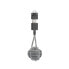 Фото #1 товара Native Union Key - Black - White - USB A - Lightning - 0.15 m - Male - Male