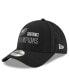 Фото #2 товара Men's Black Philadelphia Eagles 2022 NFC Champions Replica 9FORTY Adjustable Hat