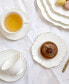 Amelie Brushed Gold Rim 6.5" Bread Plate