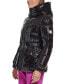 Women's Shine-Finish Belted Puffer Jacket