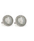 ფოტო #1 პროდუქტის 1800's Silver Barber Dime Rope Bezel Coin Cuff Links