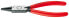 KNIPEX 22 01 125 - Needle-nose pliers - Chromium-vanadium steel - Plastic - Red - 12.5 cm - 75 g