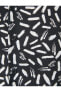 Фото #18 товара Рубашка Koton с коротким рукавом и минималистическим абстрактным принтом.