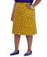 ფოტო #12 პროდუქტის Women's Ity Dot-Print A-Line Pull-On Skirt