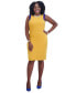 ფოტო #6 პროდუქტის Women's Combo Sleeveless Sheath Dress