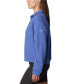 Women's Trek Collared Crew Long-Sleeve Top