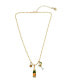 ფოტო #1 პროდუქტის Faux Stone Champs Charm Pendant Necklace