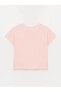 Standart Kalıp Penye Kumaştan Baskı Motifli Kız Bebek Tişört