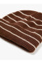 Фото #17 товара Шапка Koton Foldable Stripe Pattern