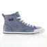 Фото #2 товара Diesel S-Athos Mid Y02879-PR573-T6043 Mens Blue Lifestyle Sneakers Shoes