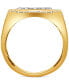 ფოტო #3 პროდუქტის Men's Diamond Cluster Ring (3 ct. t.w.) Ring in 10k Gold
