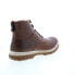 Фото #15 товара Florsheim Lookout Plain Toe Boot 13396-215-M Mens Brown Casual Dress Boots