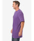 Фото #3 товара Tall Shrink-Less Lightweight Longer-Length Crewneck T-Shirt