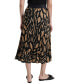 Women's Pull-On Printed Midi Skirt