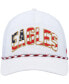 Фото #3 товара Men's White Philadelphia Eagles Hitch Stars and Stripes Trucker Adjustable Hat