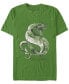 ფოტო #1 პროდუქტის Men's Slytherin Mystic Short Sleeve Crew T-shirt