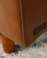 Holloway 81" Mid-Century Leather Sofa