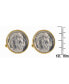 Фото #2 товара 1913 First-Year-Of-Issue Buffalo Nickel Bezel Coin Cuff Links