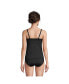 Women's DDD-Cup Square Neck Underwire Tankini Swimsuit Top Adjustable Straps