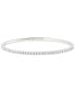 ფოტო #1 პროდუქტის Diamond Bangle Bracelet (1 ct. t.w.) in 14k White Gold