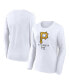 Women's White Pittsburgh Pirates Long Sleeve T-shirt