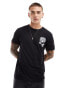 Brave Soul short sleeve t-shirt with back print in black