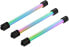 Thermaltake Pacific RGB Plus TT Premium Edition G1/4 PETG Tube 16 mm OD 12 mm ID Fitting (Pack of 6) Fittings, CL-W185-CU00BL-A, Black